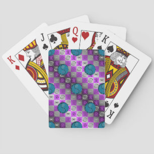 Cartas de Baralho Clássicas de Câncer e Javali de