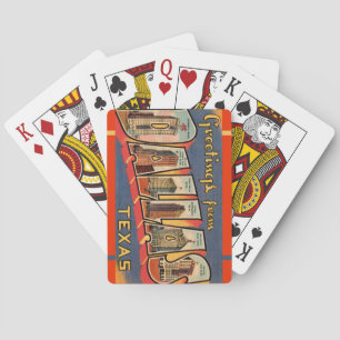 Cartas de Baralho Clássicas de Dallas Texas