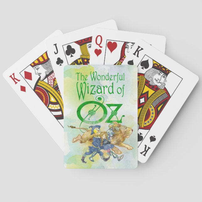 Cartas de Baralho Clássicas do Mágico de Oz (Verso)