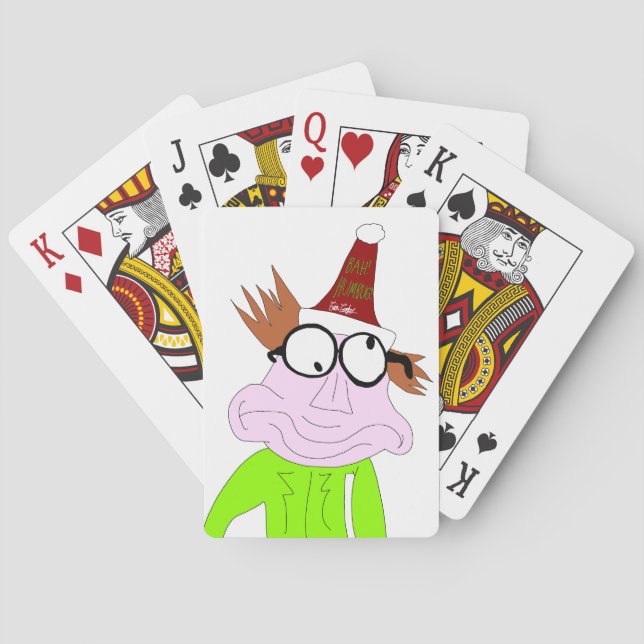Cartas de Baralho Clássicas Dr. LeBrick Bah Humbug (Verso)