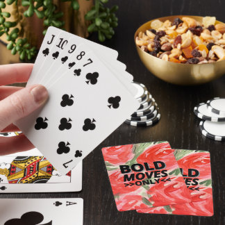 Cartas de Baralho Clássicas Rosa