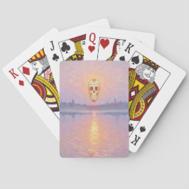 Cartas de Baralho Clássicas Skull Sunset