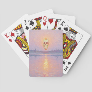 Cartas de Baralho Clássicas Skull Sunset