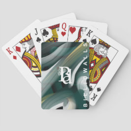 Cartas de Baralho Clássicas Tendência Abstrato Ver