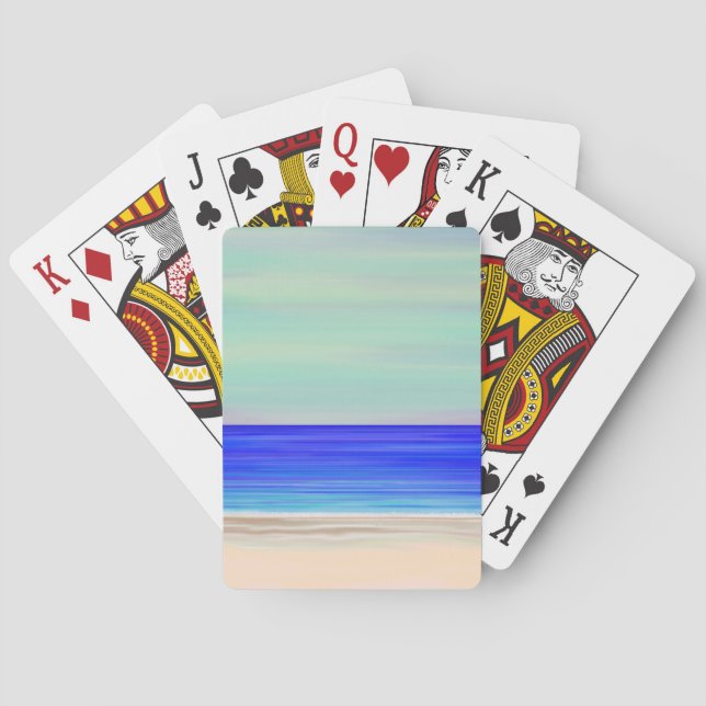 Cartas de Baralho Clássicas Tranquilas (Verso)