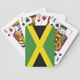 Cartas de Baralho com a bandeira da Jamaica