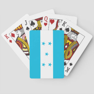 Cartas de Baralho com a bandeira de Honduras