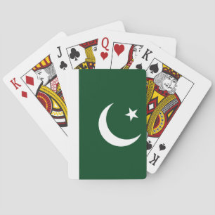 Cartas de Baralho com a bandeira do Paquistão