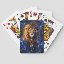 Cartas de Baralho Cósmico de Leão