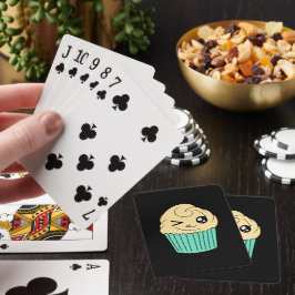Cartas de Baralho Cupcake Kawaii Fofinho