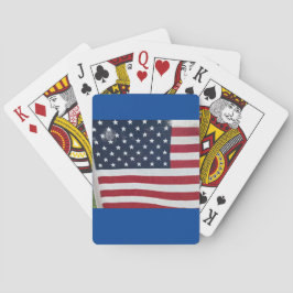 Cartas de Baralho da Bandeira Americana