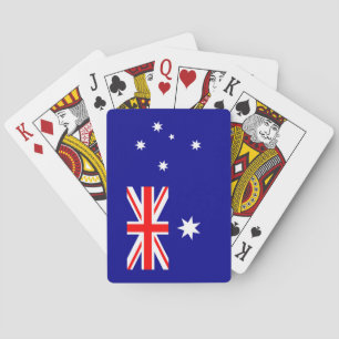 Cartas de Baralho da Bandeira Australiana Patrióti
