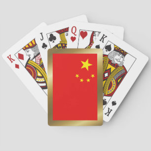 Cartas de Baralho da Bandeira da China