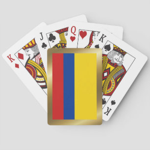 Cartas de Baralho da Bandeira da Colômbia