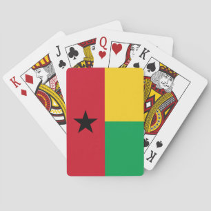 Cartas de Baralho da Bandeira da Guiné-Bissau