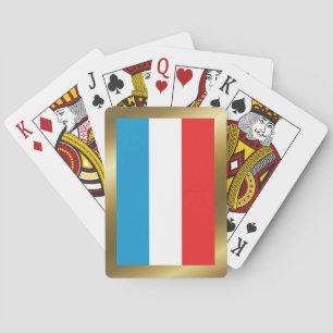 Cartas de Baralho da Bandeira do Luxemburgo