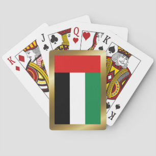 Cartas de Baralho da Bandeira dos Emirados Árabes