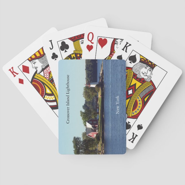Cartas de baralho da Crossover Island Lighthouse (Verso)