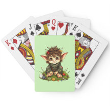 Cartas de Baralho da Fada da Floresta Caprichosa
