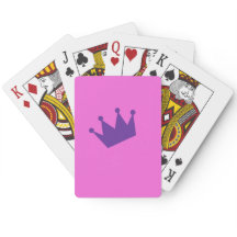 Cartas de Baralho da Rainha de Aniversário