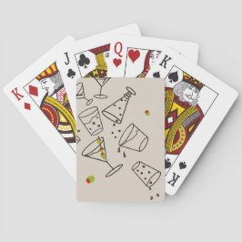 Cartas de Baralho de Bebidas