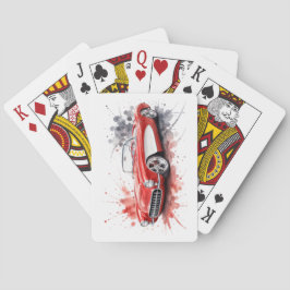 Cartas de Baralho de Carro Musculoso Americano