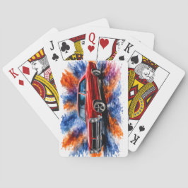 Cartas de Baralho de Carros Musculosos Americanos