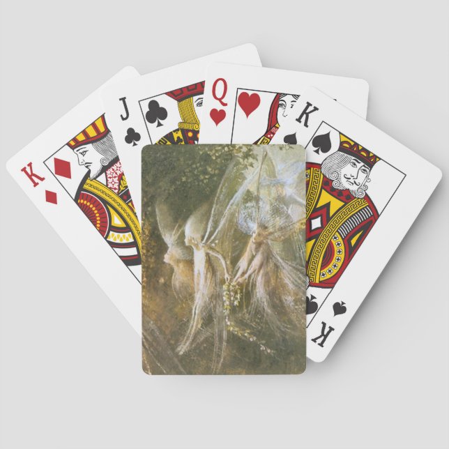 Cartas de Baralho de Casamento de Fada (Verso)