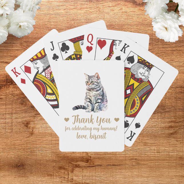 Cartas de baralho de casamento de gato (Criador carregado)