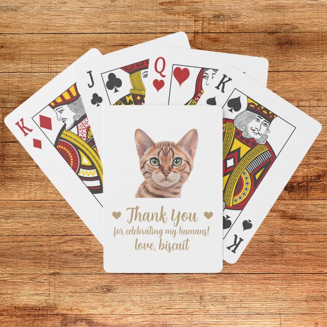 Cartas de baralho de casamento de gato (Criador carregado)