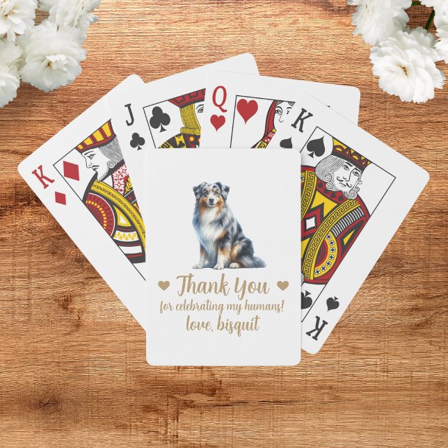 Cartas de Baralho de Favor de Casamento de Cachorr (Criador carregado)