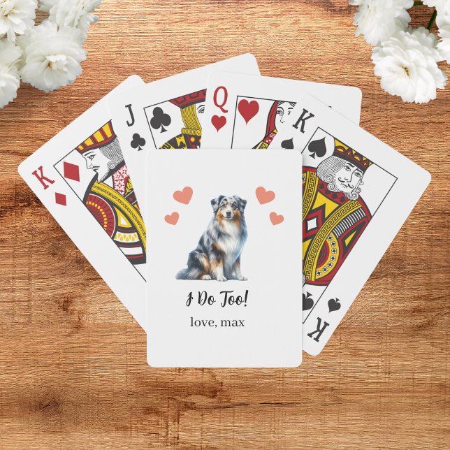 Cartas de Baralho de Favor de Casamento de Cachorr (Criador carregado)