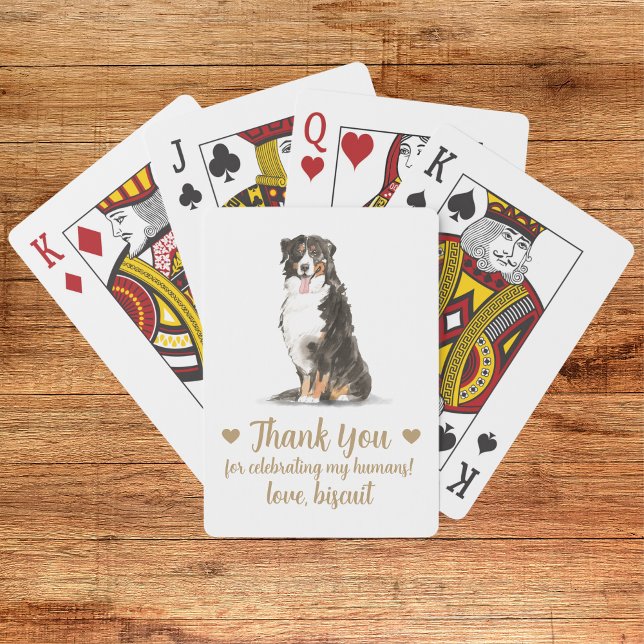 Cartas de Baralho de Favor de Casamento de Cachorr (Criador carregado)