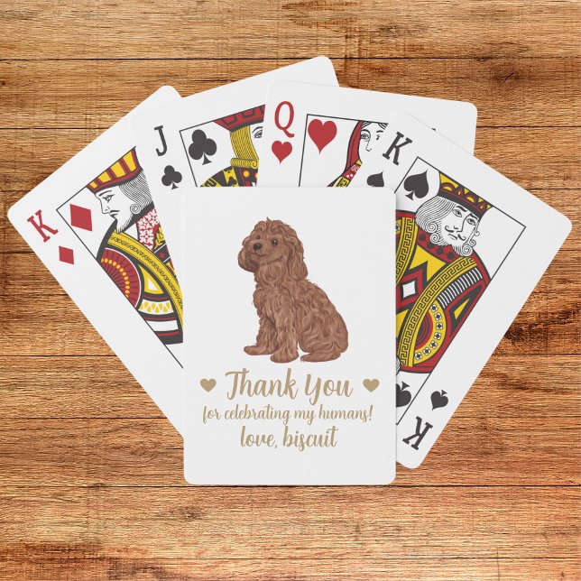 Cartas de Baralho de Favor de Casamento de Cachorr (Criador carregado)