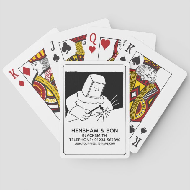 Cartas de Baralho de Ferreiro (Verso)