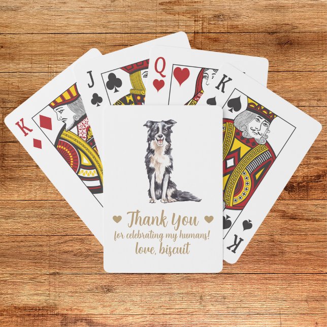 Cartas de Baralho de Festa de Casamento de Cachorr (Criador carregado)