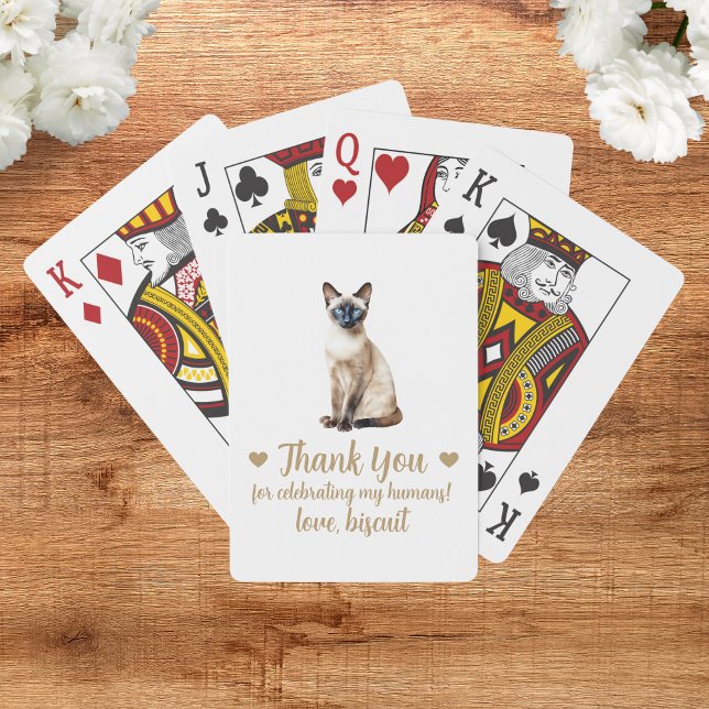 Cartas de Baralho de Festa de Casamento de Gato (Criador carregado)