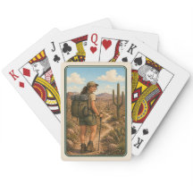 Cartas de Baralho de Mochileira sem texto