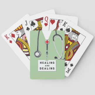 Cartas de Baralho de Novidade Médica