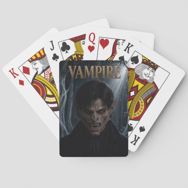 Cartas de Baralho de Vampiro (Verso)