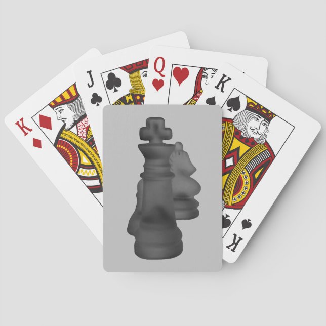 Cartas de Baralho de Xadrez (Verso)