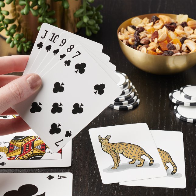 Cartas de Baralho do Animal Serval (Criador carregado)