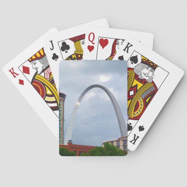 Cartas de Baralho do Arco de St. Louis (Verso)
