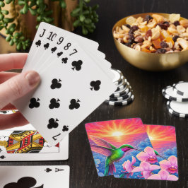Cartas de Baralho do Belo Beija-flor