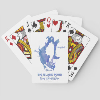 Cartas de Baralho do Big Island Pond