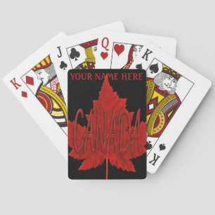 Cartas de Baralho do Canadá Cartas de Souvenir Per