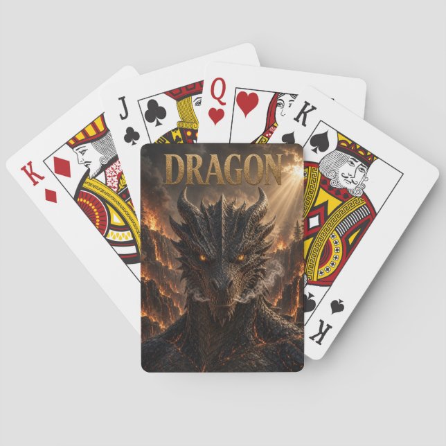 Cartas de Baralho do Dragão (Verso)