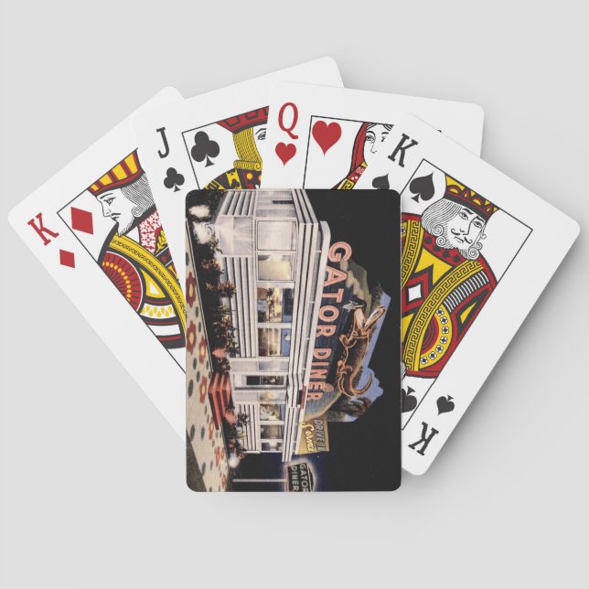 Cartas de Baralho do Gator Diner (Verso)