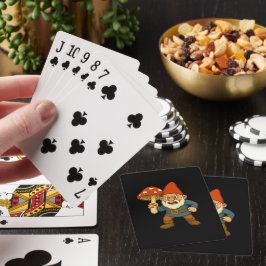 Cartas de Baralho do Guerreiro Cogumelo Gnomeman