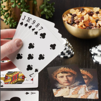 Cartas de Baralho do Herói Coroado com Coroa de Lo